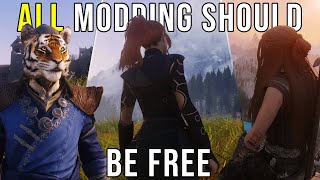 Keep Modding FREE  Skyrim Modlist Development Stream [upl. by Eittocs]