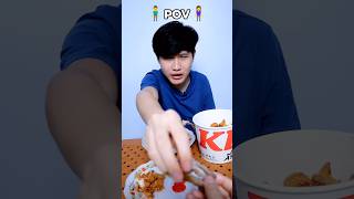 Kamu tim kulit atau tulang ayam food asmr mukbang [upl. by Noirad179]