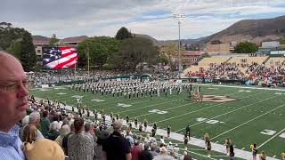 Cal Poly Mustang Band Homecoming Pregame Show October 5 2024 [upl. by Maclaine]