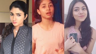 Cute Tamil girls tik tok videos  Comedy Collection [upl. by Serge]