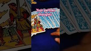 ❤️‍🔥 Whats On Your Partners Mind 🤔spiritualjourney tarot lovereading [upl. by Roxane836]