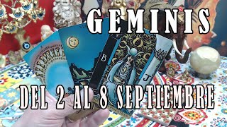 GÉMINIS ♊️ Horóscopo Semanal del 2 al 8 de Septiembre de Profesor Ezequiel Tarot [upl. by Isaacson]