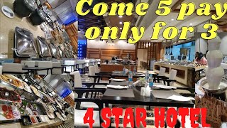 Unlimited food 4 star hotel exiting offer chennai OMR Regenta hotel [upl. by Aicssej]