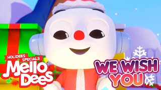 We Wish You A Merry Christmas  Mellodees Kids Songs amp Nursery Rhymes  SingALong [upl. by Amalbergas234]