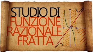 Studio di Funzione Razionale Fratta  Esercizio Svolto [upl. by Gnuhc]