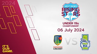 🔴 LIVE Windward Islands v Barbados  CWI Women’s Under 19 30over Championships 2024 [upl. by Lyrem]