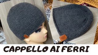 Cappello ai ferri facile facile Tutorial cappello ai ferri facilissimo [upl. by Nolaj]