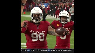 DAndre Swift with a Safety vs Arizona Cardinals [upl. by Nylarak]