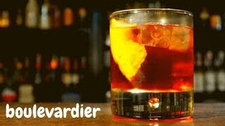 BOULEVARDIER COCKTAIL Recipe [upl. by Flyn415]