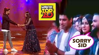 Balraj Apologizes To Sidharth Shukla  Sidnaaz Romantic Dance Performance At Mirchi Music Awards [upl. by Arundel]