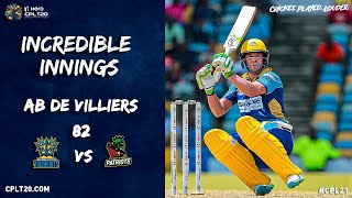 An AMAZING batting display by AB De Villiers at the Kensington Oval [upl. by Bob16]