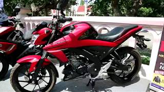 New Yamaha VIXION R 2018 red colour [upl. by Eicram997]