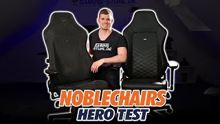 noblechairs HERO Test Hochwertiger Stuhl für große Gamer [upl. by Tonye]