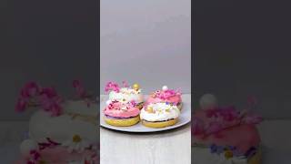 ¡Donuts con flores shorts deliwow donuts [upl. by Demodena191]