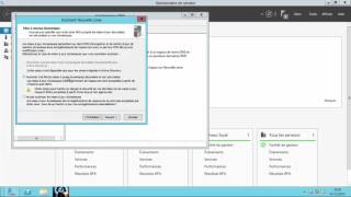 linstallation de serveur DNS et la création des zoneWindows Server 2012 [upl. by Arinaj]