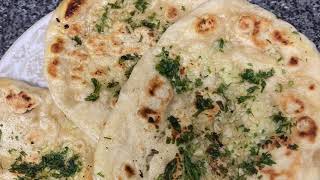 Garlic naan bread recipe  garlic tawa naan recipe  garlic naan on tawa  tawa naan recipe  naan [upl. by Eppesuig]