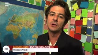 Francesco Mandelli al Museo del Fallimento  Quelli che il calcio 17092017 [upl. by Kaleb]