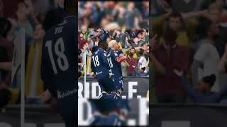 Goal at Bernabéu  EAFC24 hindi commentary gameplay shorts reels eafc24 fifa football soccer [upl. by Aikas]