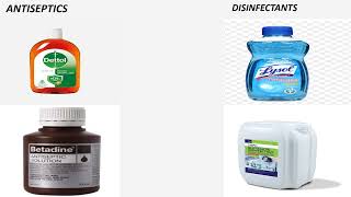 Germicides Antiseptics and Disinfectants  Part1One [upl. by Devland]