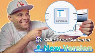 VideoProc Converter Newly Added An Independent 1click Compression Tool 2023 [upl. by Yeldua]