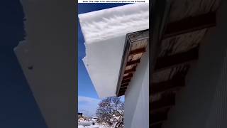 During winter in Switzerland everything is covered with snow  😱 shortvideo amazingfacts [upl. by Eimat]