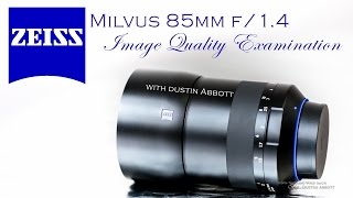 Zeiss Milvus 85mm f14  Image Quality Resolution and Bokeh [upl. by Zeuqram]