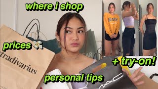 HUGE HAUL where i shop in the Philippines [upl. by Yeleen]