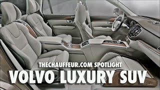 Volvo XC90 Excellence Lounge SUV Luxury Seating Layouts and Lighting [upl. by Chaffinch]