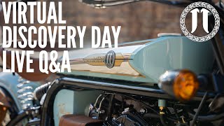 Janus Motorcycles Virtual Discovery Day  Live QampA [upl. by Morentz312]