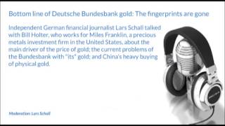 Bottom line of Deutsche Bundesbank gold The fingerprints are gone [upl. by Oidualc783]