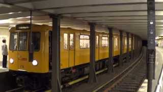 UBahn Berlin  UBahnhof TheodorHeussPlatz U2 HD 1080p [upl. by Anayik]