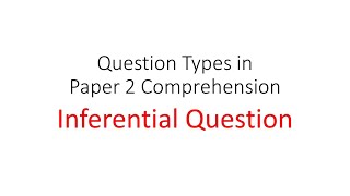 How to Answer Inferential Questions [upl. by Arahc]