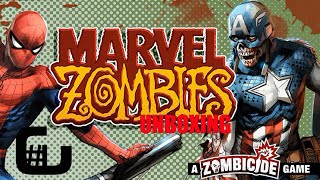 Marvel Zombicide Unboxing [upl. by Synn283]