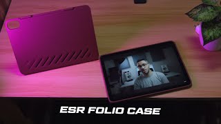 ESR Magnetic Folio Case Unboxing  iPad Air 2024 [upl. by Tombaugh]