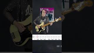 ASTRO ZOMBIES BASS TABS guitar punkbass basscover tabs [upl. by Aieken]