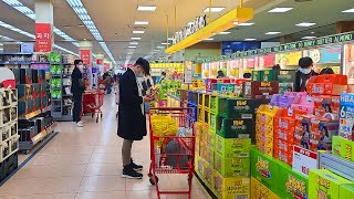 4K Korean Supermarket Shopping Tour  LOTTE MART Seoul Station Branch [upl. by Nawyt]