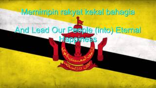 Allah Peliharakan Sultan  Brunei National Anthem English Lyrics and Translation [upl. by Deer]