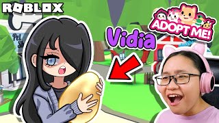 Vidia Plays ADOPT ME  Roblox  Adopt Me [upl. by Taima]