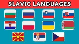 Colors  SLAVIC Languages COMPARED [upl. by Baillie]