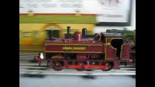 O Gauge Darstaed London Transport Pannier L89 at Tinkers Hill Railway Layout  OO 00 20 [upl. by Aguayo211]