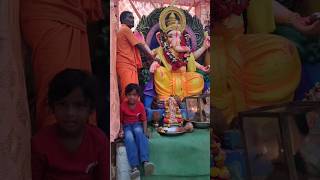 Maha Ganpati Dhol Tasha  Hum chale ganpati visarjan ganesh shortvideos viral Aditisethi95 [upl. by Hefter986]