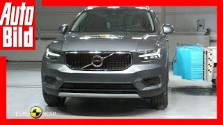 Crashtest Volvo XC40 2018 [upl. by Effie]