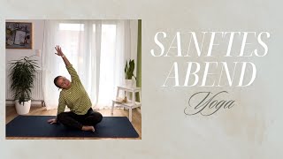 Sanftes Abend Yoga  Körper mobilisieren  8 Minuten [upl. by Starla]