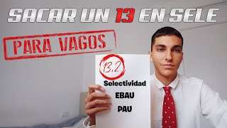 Sacar un 13 en SELECTIVIDAD fácilmente Catalunya  Trucos y consejos para preparar la EBAU  PAU [upl. by Cosmo]