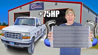 I Intercooled My Non Intercooled 73L Powerstroke [upl. by Sig37]