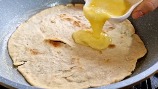 Pour eggs on the tortilla and youll be amazed at the results Simple and tasty recipe [upl. by Innavoeg761]