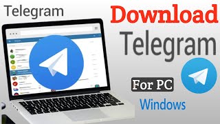 How To Download And Install Telegram On Windows  Telegram For Desktop  PC [upl. by Lammond]