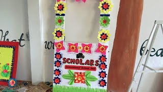 New Selfie Stand Decorations Ideas For School  Welcome Back School Bulletin Board Ideas [upl. by Nodnnarb874]