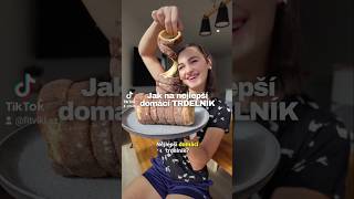 trdelnik recept recipe minivlog fallrecipe czec czechgirl kynutetesto [upl. by Nasah]