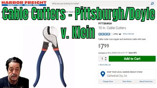 Harbor Freight Cable Cutters PittsburghDoyle v Klein [upl. by Backer354]